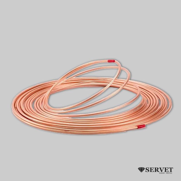 Kangal Bakır Boru (Pancake) 5/8”x1,00 mm
